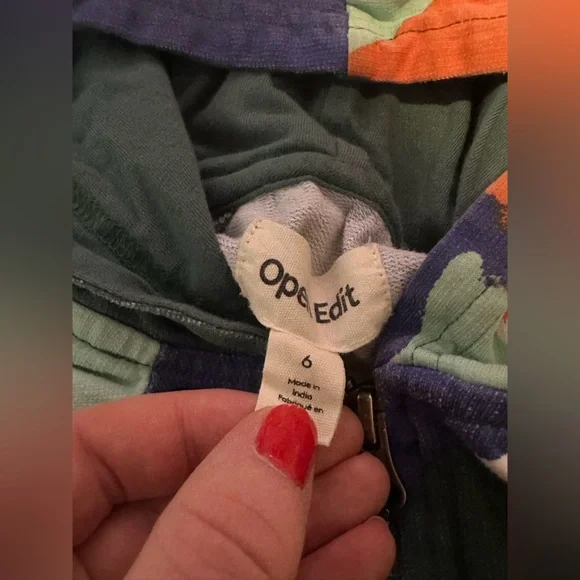 Open Edit zip up hoodie. Size 6. - Picture 3 of 5